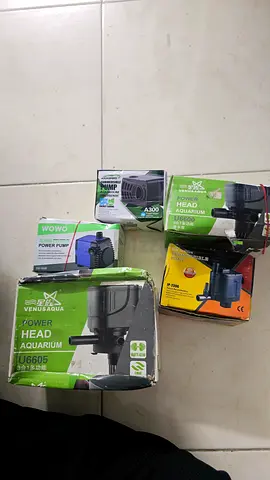 Lot of aquarium powerheads/pumps – several boxed units