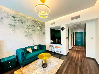 استوديو مفروش | MED 49 | شرفة | إطلالة على الحديقة ووسط المدينة