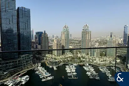 1 Bedroom | Full Marina View | Semi furnished