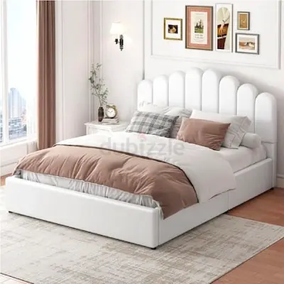 Brand New Queen size bed frame storage bed  Queen bed good Quality