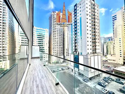 Luxury ready to move 2 bedroom apartment with balcony open view just in 60k multiple cheque payable - free Parking & gym