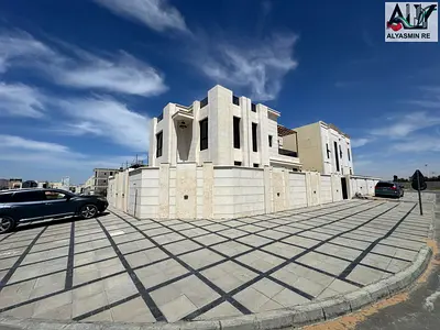 فيلا زاوية (شارعين) في الحليو 2 | مقابل مجمع أزهى مباشرة | 4 غرف ماستر + خزائن مدمجة