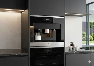 MIELE LATEST MODEL CVA 6800 COFFE MACHINE BUILT-IN integrated by HTC