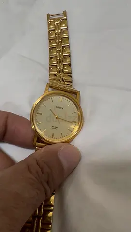 Gold-Toned Timex Watch