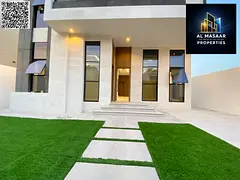Villa for sale in Ajman at a bargain price, including registration and ownership fees. Excellent loc