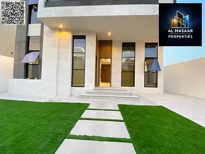 Villa for sale in Ajman at a bargain price, including registration and ownership fees. Excellent location. Freehold ownership for life for all nationa