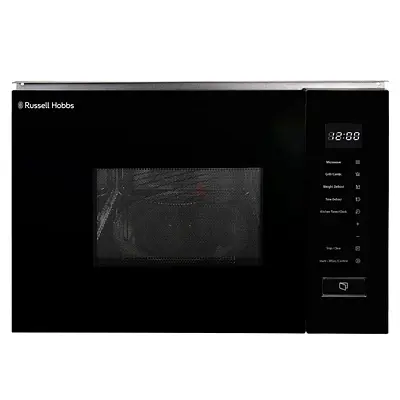 Russell Hobbs Built in 20 Litre Touch Control Digital Microwave with Grill, Defrost Setting, 5 Power