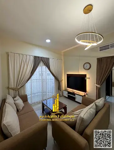 شقة غرفه  وصالة مفروشة بالكامل فرش أنيق و مرتب للايجار الشهري _   الجرف 2  _ بجانب مدرسه الاقصي _  شامل جميع الفواتير والانترنت