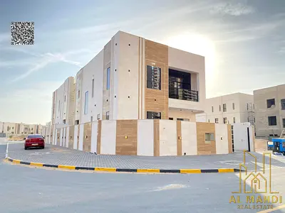 Luxury corner villa for sale in Al Amrah – Ajman | Strategic location close to all services | Freehold ownership for all nationalities