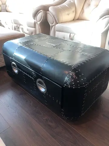 TIMOTHY OULTON Marina Home Blackhawk Aviator Coffee Table Jumbo low chest of drawer H46 W130 D 80 cm