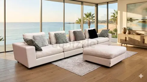 Marina home Sofa Beige Excellent Condition