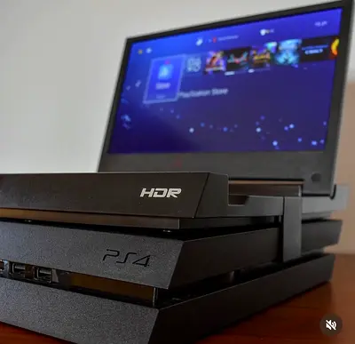 Portable foldable HDMI LCD monitor for PS4 from HORI