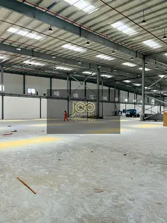 For annual rent, a warehouse in Umm Al Quwain in the Umm Al Thuoub area, distinguished by its vital
