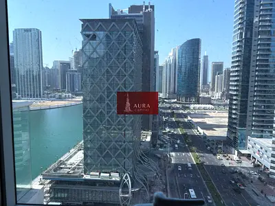استوديو مفروش | إطلالة على القناة والمارينا | داماك ميزون برايف أ
