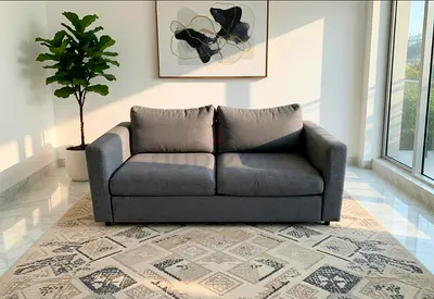 Ikea vimle two seater sofa bed with mattress