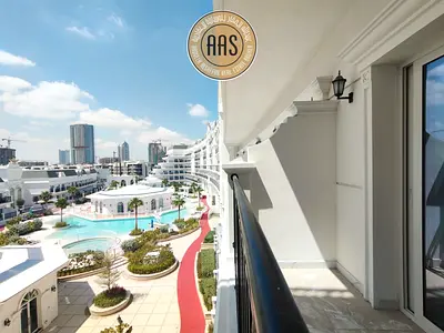 Pool Side View Spacious Studio Apartment || Ready to Move