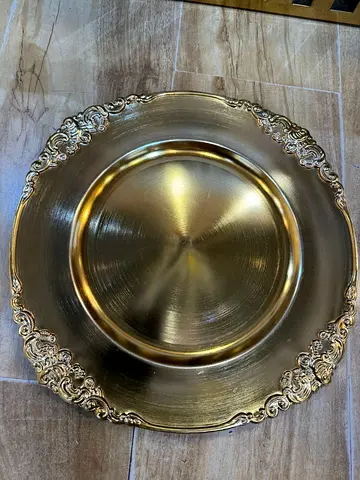 Vintage Decorative Metal Plate