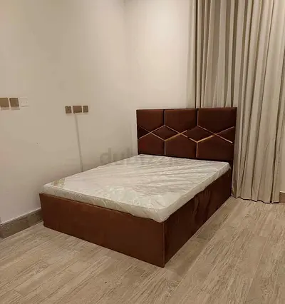 Comfortable Brown Brand new Queen size bed including medical mattress good Quality Queen bed storage