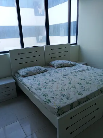 Master bedroom with attached washroom@3900 all In with parking available