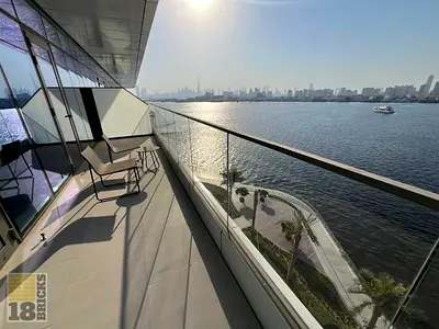Lux 1Bedroom | Full Sea and Burj View | Huge size unit