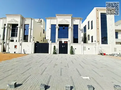 فيلا كلاسيك 5 غرف ماستر مع روف للبيع في منطقة الحليو 2 – عجمان شامل رسوم التسجيل والتملك الحر