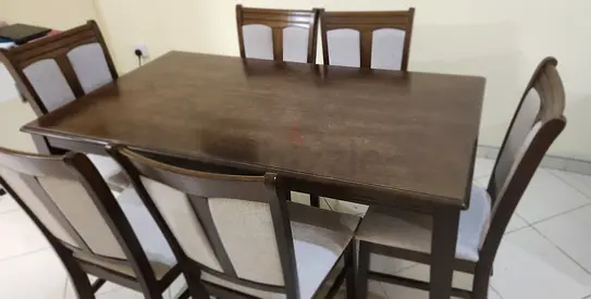 Dining Set with 6 chairs
