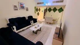 1-bedroom apartment with a living area is available for rent in the prime location of Al Khan,