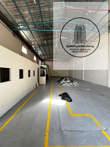 Excellent Annual Rental Opportunity – High-Quality Industrial Warehouse in Umm Al Quwain (Umm Al Thu’ub – Modern Industrial Area) | Spacious and Power