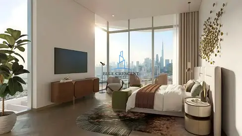 Fully Furnished Apartment_ 1 Bedroom with Maid Room in Al Ghaf Tower Near Al Khan Beach