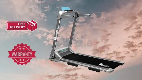 PowerMax UrbanTrek TD-M4 Motorized Ultra-Compact Foldable Treadmill with Smartphone App