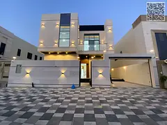 A villa with a modern design that combines luxury and comfort, making it the perfect choice for fami