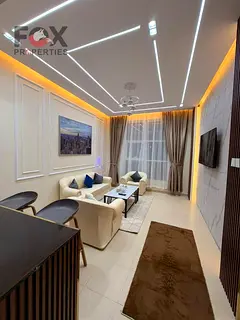 Furnished 1-bedroom apartment for sale in City Tower, with parking, balcony with nice view, prime ce