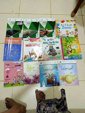 India International School sharjah grade -6 Textbooks