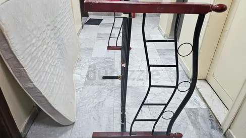 Used double steel coat  bed @ Shabiya12