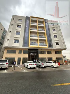 For rent: Two-bedroom apartment with a living room and three bathrooms in Al Jurf 3 area, new buildi