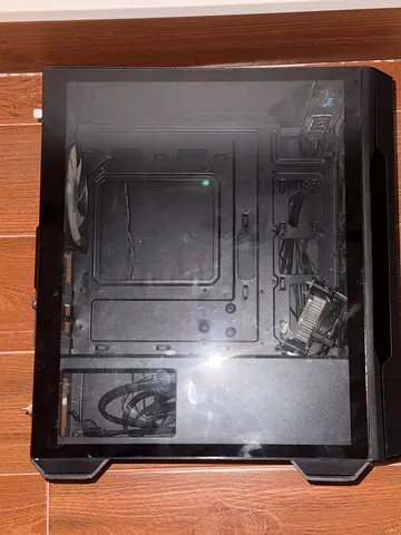 Mid-Tower PC Case with Tempered Glass Side Panel