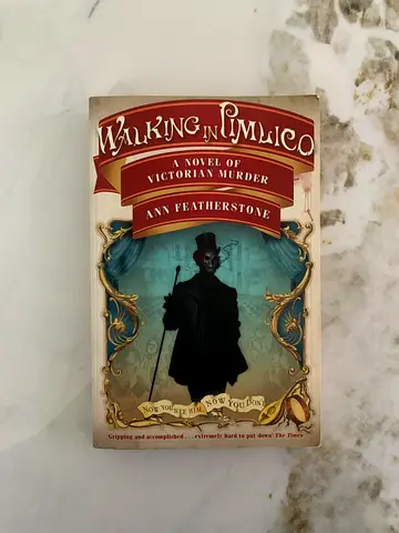 Walking in Pimlico by Ann Featherstone — Victorian mystery (paperback)