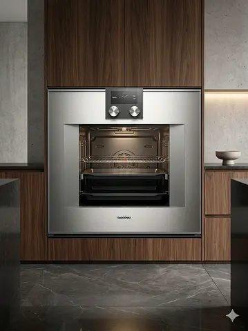 Gaggenau latest  series 400 model BO471110 electric oven built-in 60cm integrated model by htc