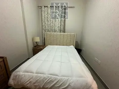 Luxury one bedroom apartment fully furnished with balcony available for rent in Al Mamsha just in 55k