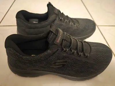 New Original Boys /Kids Skechers black Running Shoes - Greyish Black