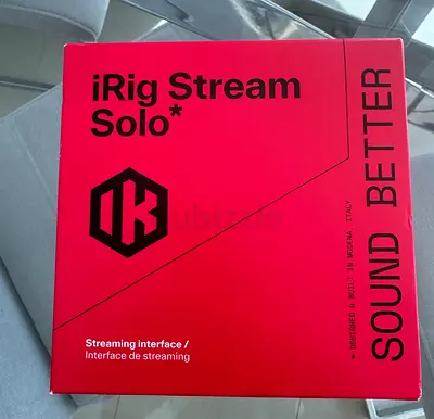Brand new iRig Stream Solo audio streaming interface - box included.