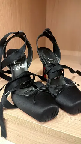 Cassia lace up Christian Louboutin Heels  – Authentic – Worn Twice – Excellent Condition