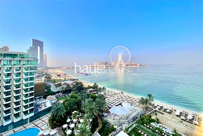 Sea + Ain Dubai Views | Private Beach | Furnished
