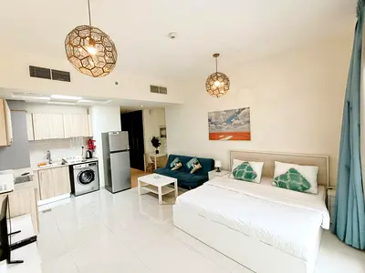 Modern High-Floor Studio | Stunning Views with Balcony