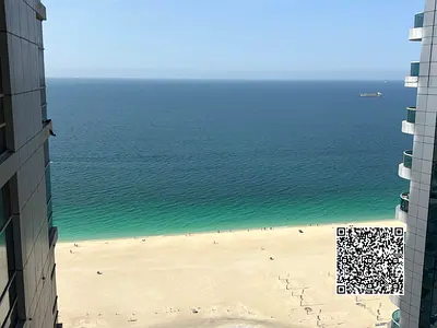Spacious 2BHK for Yearly Rent in Corniche Tower with Full Sea View