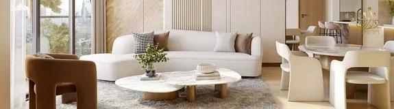 Furnished Studio | Nuve by Zoya | Skyline &amp; Pool Views
