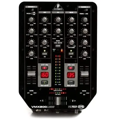 Behringer VMX200USB Pro Dj Mixer - Brand New