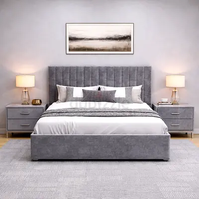 Comfortable stylish Brand new Queen size bed storage bed including mattress double bed Queen bed