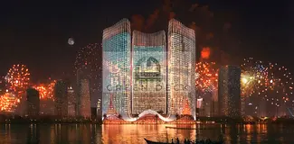 Furnished 1BR Apartment | Burj &amp; Canal Views | Binghatti Skyrise Tower A