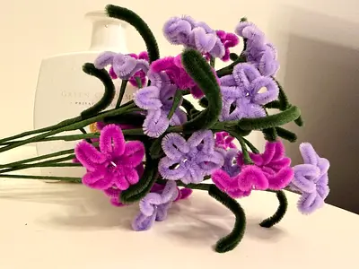 Handmade flowers and bouquets